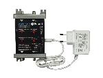 Amplificateur PRIVEL 2E large bande 250/2400MHz 19/32dB + Alimentation