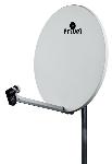 Parabole 60cm (60x60) fibre + brides Inox PRIVEL