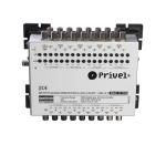 Multi-amplificateur PRIVEL 16E sat.24dB/1E terr 25dB 112dBµV 