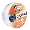 Coaxial 18VAtC/PH classe A+ /100M Shrinkpack PRIVEL blanc