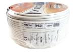 Coaxial 18VAtC/PH classe A+ /100M Shrinkpack PRIVEL blanc